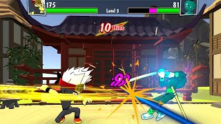 Katana Master - Supreme Stickman Ninja - Game iOS/Android screenshot 1