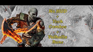 God of War Ragnarok - No Hud + Tech Combos | #36