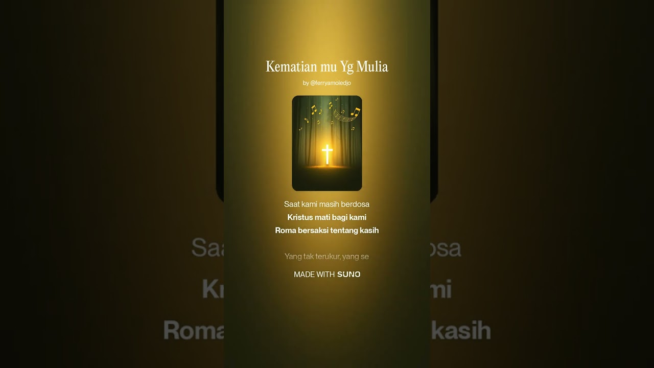 Lagu rohani paskah terbaru -kematian mu yg mulia!