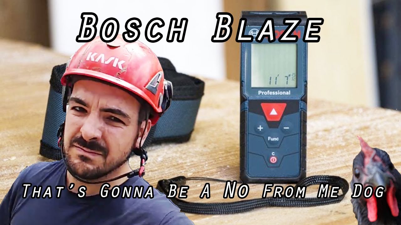 Bosch BLAZE Pro 165' Laser Measure Review - YouTube