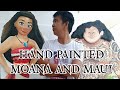 MOANA AND MAUI THE MAKING/CHARACTER STANDEE