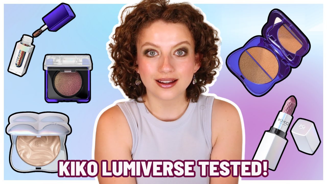 NEW KIKO LUMIVERSE TESTED / SWATCHES, LOOK + FIRST IMPRESSIONS
