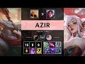 Azir Top vs Irelia - NA Challenger Patch 25.10