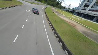 Merc CLA45 @ Sarawak Stadium Track