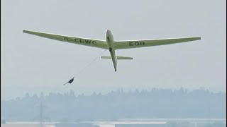 Gliders At London Gliding Club Aerotows & Landings (Dunstable)