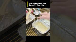 How to Make Your Own Encaustic Wax Colors #encausticart #art #painting #encaustic