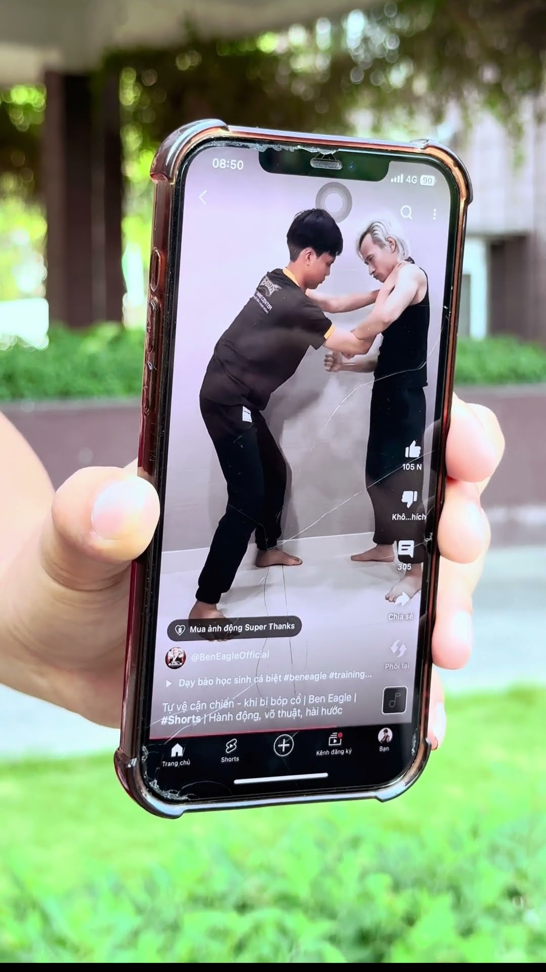 Dạy tự vệ online [BEN EAGLE] #beneagle #training #kungfu #martialarts #fighting