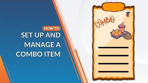 Set up and Manage a Combo Item