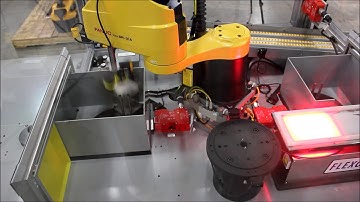 Fanuc Scara Dental Bur Fixture Load | Remtec Automation