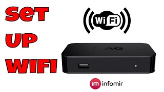 How to connect a MAG Box to a WiFi connection