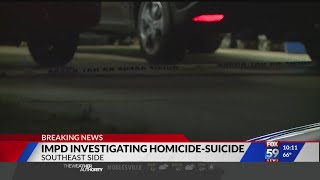 IMPD investigating murder-suicide on southeast side