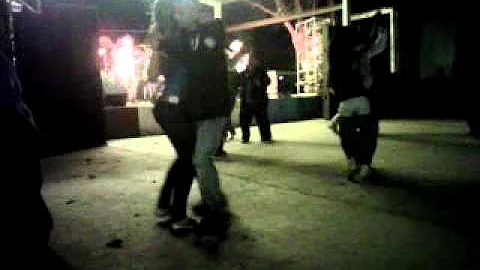 Irvin y ruby favela bailando