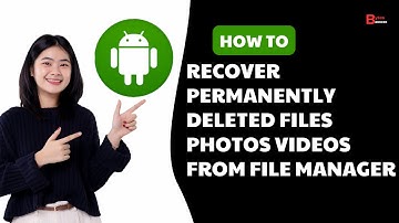 How To Recover Permanently Deleted Files Photos Videos From File Manager In Redmi Phone 2024