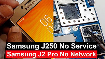 Samsung Galaxy J2 Pro No Network No Service Problem | Samsung J2 Pro SM-J210F Network Problem 📶 Fix