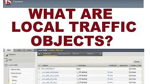 What are local traffic objects? | Video 5 | Free F5 LTM load balancer training videos