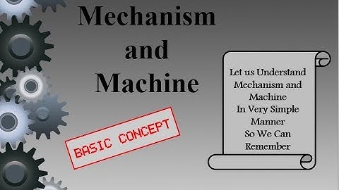 Mechanism and Machine #theoryofmachine #theory_of_machines #engineering #theoryofmachines