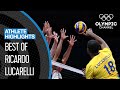 10 massive Ricardo Lucarelli 🇧🇷 Spikes at the Olympics | Athlete Highlights
