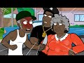 FURIOUS Old Man Disrespects Tyrone’s Momma (animated prank call) **FUNNY**