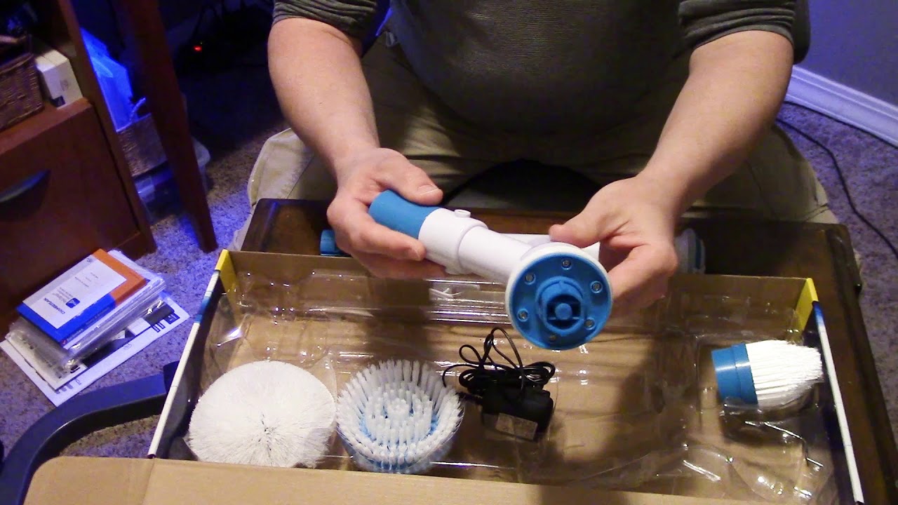 ALLOYMAN Brand Spin Scrubber Unboxing, Use and Review