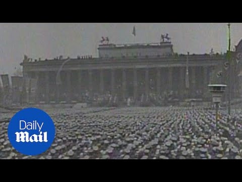 Chilling Archive Footage Shows 1939 Nazi Rally In Nuremberg - Daily Mail