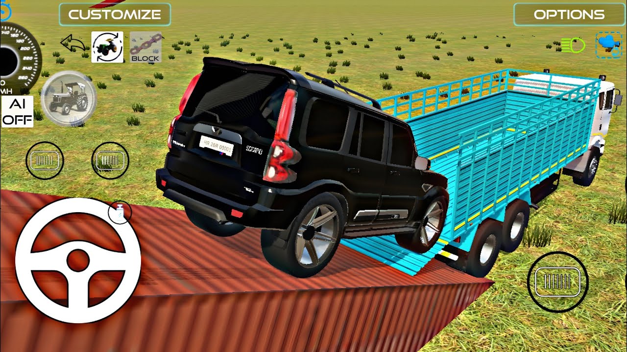 Black Scorpio Ghar Tak Delivery 😍 | Indian Vehicle Simulator 3D Gameplay