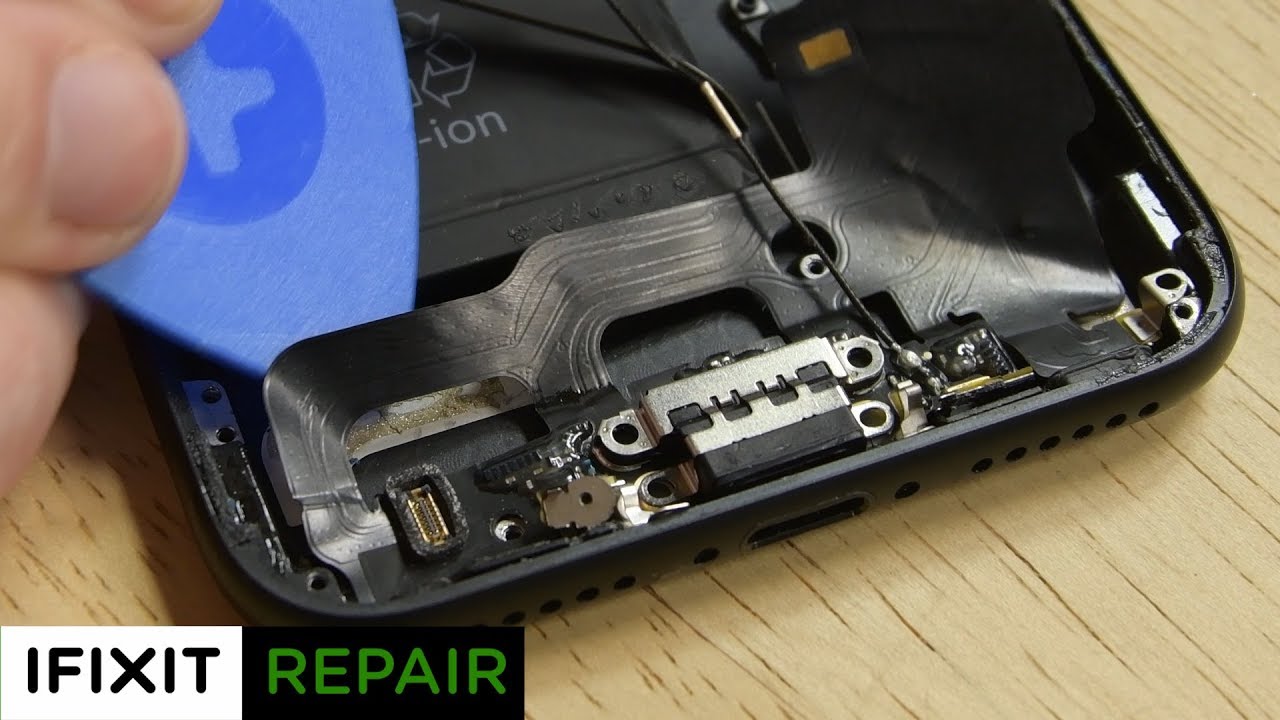 iPhone 7 Lightning Connector Replacement- How To - YouTube