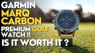Garmin MARQ Carbon Review | Premium Golf Watch Collection | MUST-WATCH Before Buying !!