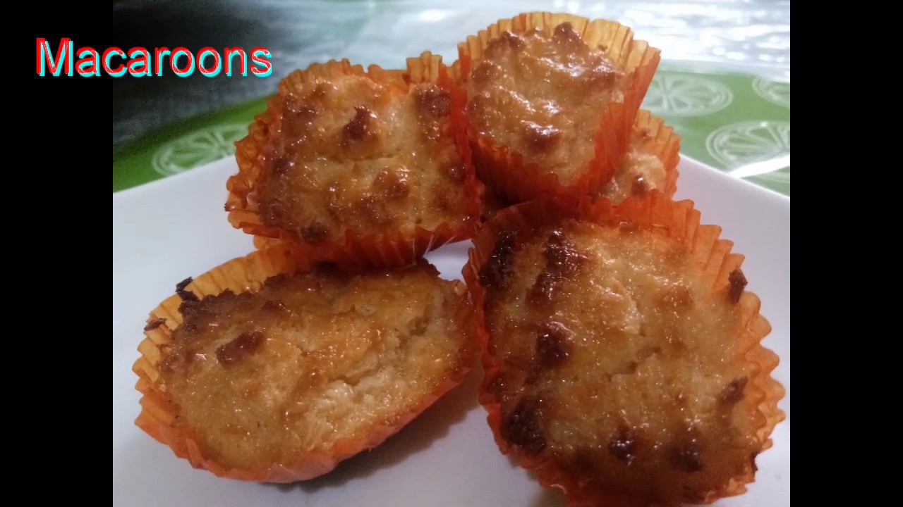 Macaroons (Using Oven Toaster)