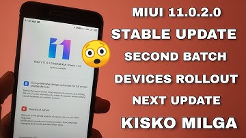 MIUI 11.0.2.0 Update Release For Second Batch Devices | Next Update Info | Redmi 5A,6A,7A & Other