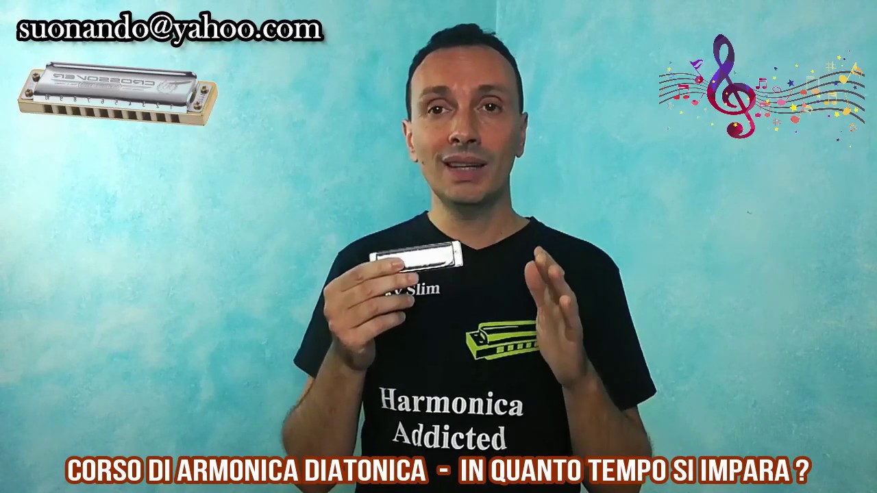 Corso di armonica a bocca Lezione 02 Quanto tempo ci vuole per