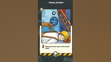 BRAIN FIND DETECTIVE LEVEL 39 FACTORY ACCIDENT