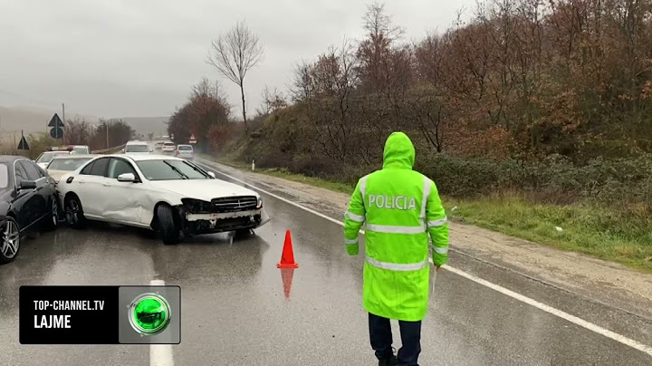 Top Channel/ Aksident në aksin Pogradec-Korçë, përplasen tre makina me njëra-tjetrën
