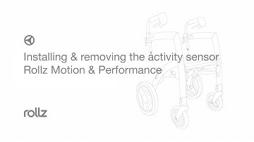 Rollz Motion & Performance - How to remove and install the activity measure sensor