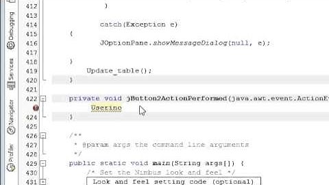 Java prog#15.How To Open New Jframe From A jButton in Netbeans java