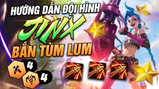 LEO RANK THẦN TỐC VỚI CÔ NÀNG NỔI LOẠN JINX - BẮN TÙM LUM CLEAR SÀN CỰC NHANH | HƯỚNG DẪN ĐỘI HÌNH