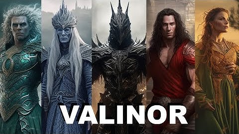 VALAR from VALINOR visualisation, LOTR / ai generated ai reimagine ai art ai video