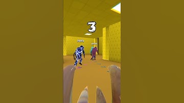 Escape In The Backrooms | Hide in The Backrooms Nextbots #shorts