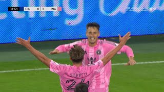 Tadeo Allende išsiskyrimo įvartis ir Messi perdavimas! | 2025 Audi MLS taurės atkrintamosios varžybos