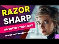 Affinity Photo RAZOR Sharpness in a quick an easy way with the power of the vivid light blend mode
