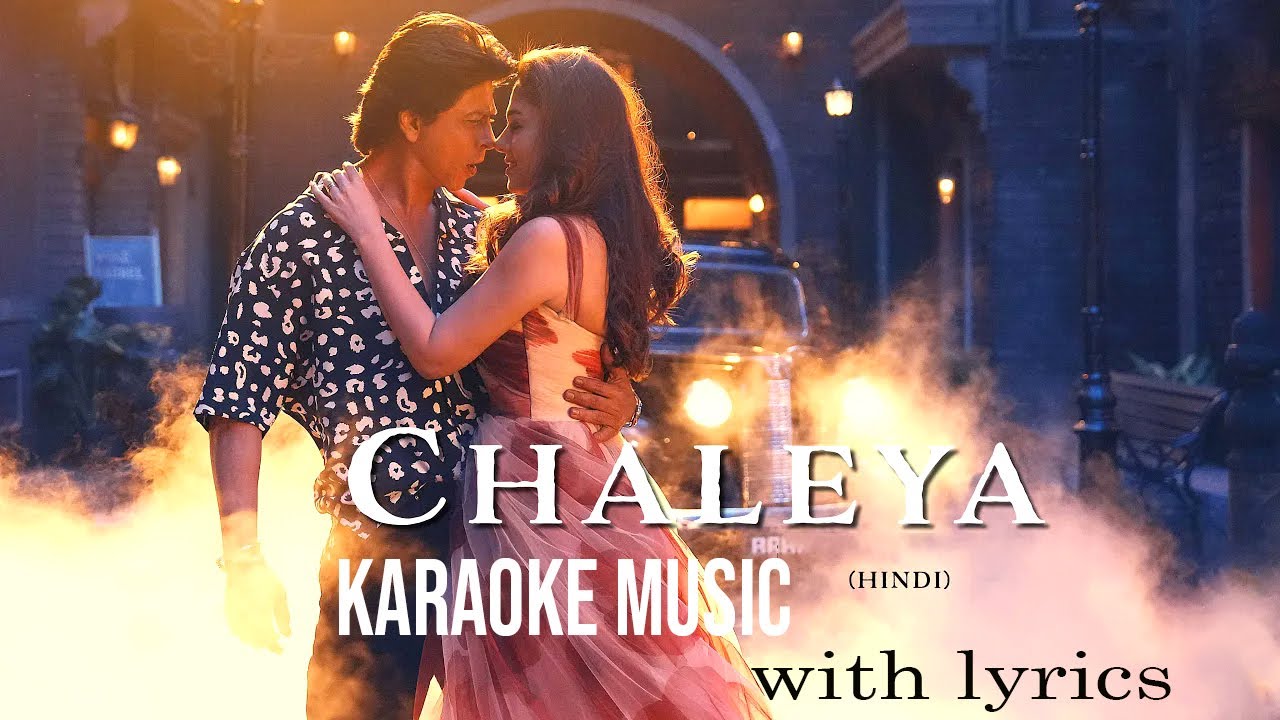 Jawan Chaleya karaoke music with lyrics Nayanthara  Atlee  Anirudh  Arijit