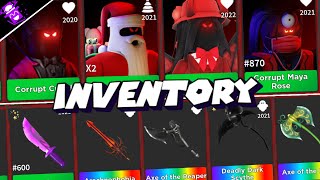 BLOCKY LUIS's STK Inventory (Most of it I guess) // 🔪Survive The Killer