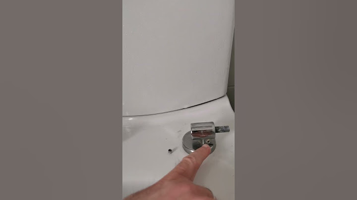 How to replace a top secured toilet seat, that does not have quick release.