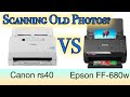 Canon RS40 vs Epson 680 Scanner for snapshots
