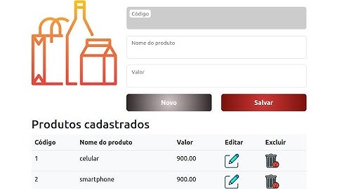 Formulário de cadastro de produtos com PHP e MYSQL (modo simples - parte 1 de 2)