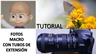 Fotografía macro con tubos de extensión y difusores (tutorial con la Nikon D3500) | Macro low cost