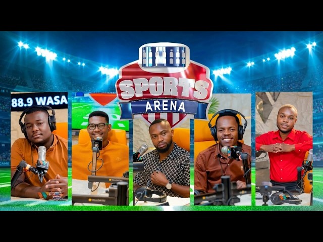 🔴#LIVE: SPORTS ARENA NDANI YA  WASAFI FM 23/10/2026.