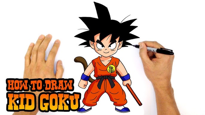 goku dragon ball z - Desenho de kontsuki - Gartic