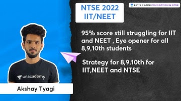 95% score still struggling for IIT and NEET, Eye opener for all 8,9,10th students | Akshay Tyagi