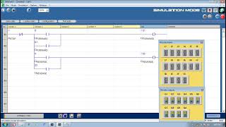 Rangkaian Motor Forward Reverse Manual dengan Aplikasi Zelio Soft screenshot 1