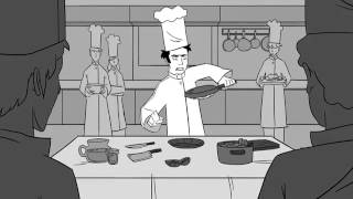 The Journey Of The Man With The Tefal Pan - Arabic